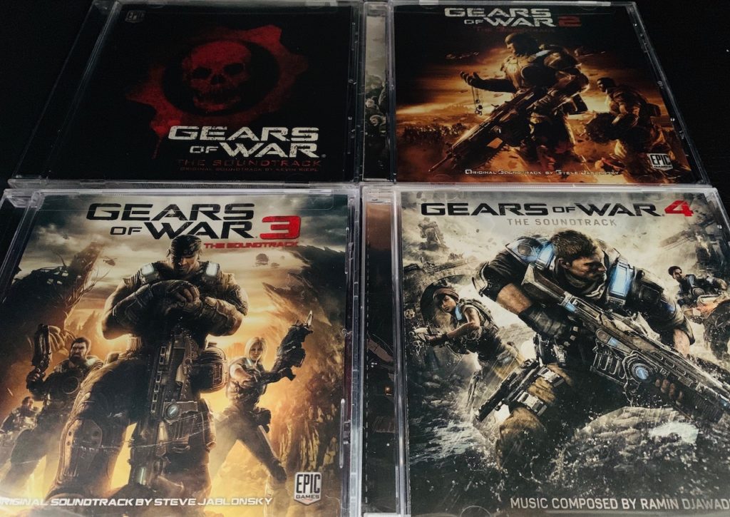 Gears 1, 2, 3, 4 audio CD