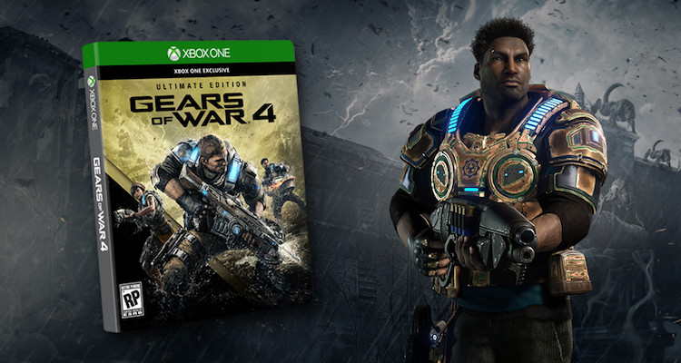 Gears of War 4 Standard and Ultimate Edition available for pre-order today  - Saving Content